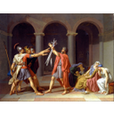 SLIKA 2.1.jpg<>Jacques Louis David, 1784–1785, Prisega Horacijev